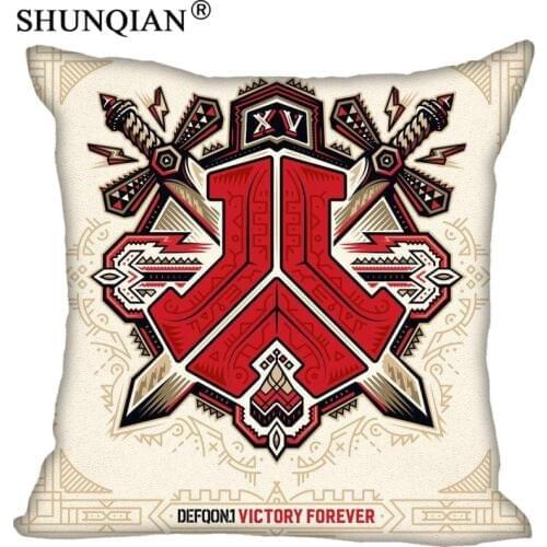 New Arrival Defqon 1 2017 Victory Forever Square Pillowcases Zipper Custom Pillow Case More Size Custom Your Image Gift