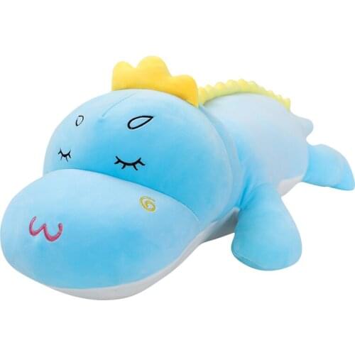 New Stuffed Plush Tanystropheus Dolls Colorful Plush Dinosaur Toys Children Gift Birthday