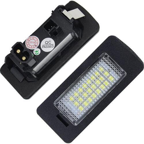 For BMW 1 3 5 Series E82 E88 E90 E90N E91 E92 E93 M3 CSL E39 E60 E60N E61 E70 E71 LED CanBus Number License Plate light bulb