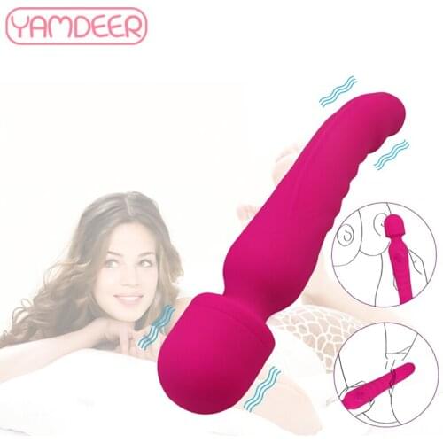 Magic Wand Clit Vibrator Clitoral Stimulator Couple Sex Toys Couple Vibrator Female Sex Tools Multi-Frequency Female Masturbator