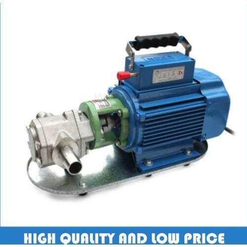 WCB-100p stainless steel Power WCB Mini-Gear Oil Pump for warm vegetable oil or cold vegetable oil 67