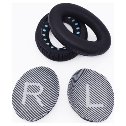 1 pair Headphone Cushion Pads Cover Headphones Replacement Earpads Ear Pads For Bose QC 35 QC35 QC 35 25 15 QC25 QC15