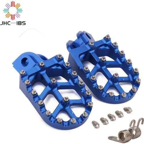 For Husqvarna TC TE FC FE FS 65 85 125 250 300 350 400 450 501 501S Motorcycle CNC Footrest Footpeg Foot Pegs