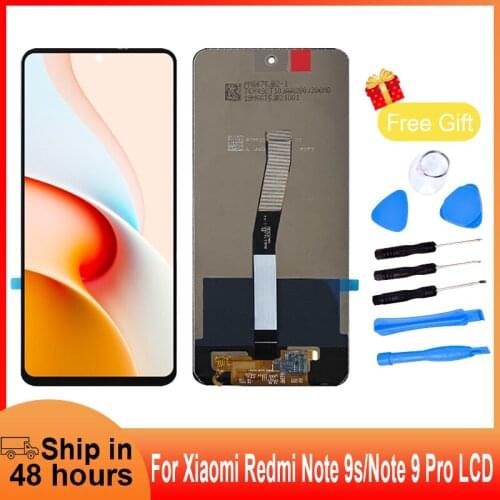 Mobile LCD Screen For Xiaomi Redmi Note 9 pro 4G LCD Display Touch Screen For Redmi Note 9s LCD Display