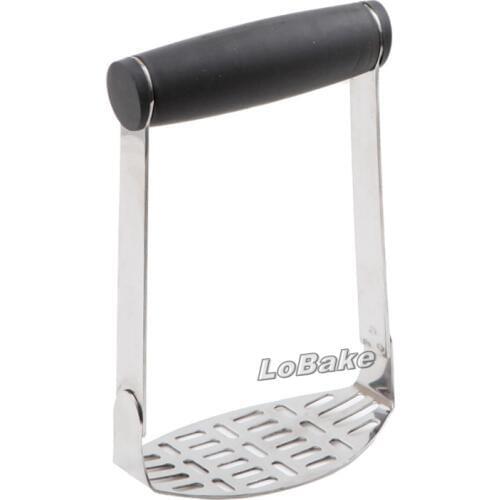 Latest High grade 430 Stainless steel potato press masher anti-skidding handle potato ricer pumpkin tomato for kitchen tools