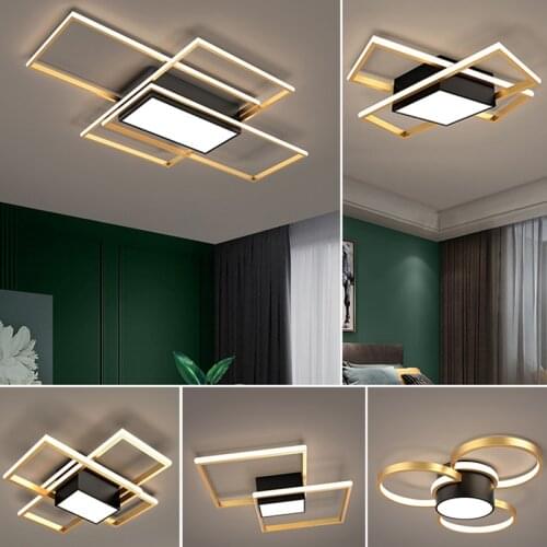New Style LED Ceiling Lamps For Bedroom Living Room Kitchen Villa Foyer Office Hall Auditorium Studyroom Indoor Decorative Light