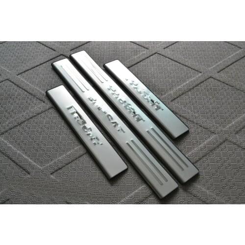 Car styling 2012-2015 scuff plates stainless steel door sill strip For VW Passat b7 b6 welcome pedal accessories