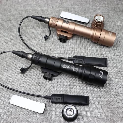 Surefir Airsoft M600B Weapon Tactical Scout light LED 366 LumenTactical Rifle Flashlight Airsoft M600 Series EX072