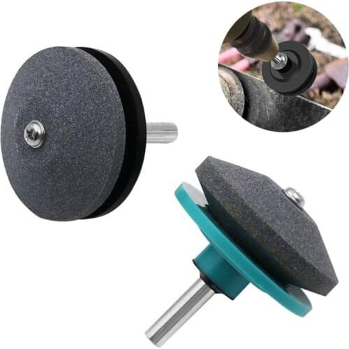 Sharpening Stone Head Knife Sharpener Electric Lawn Mower Knife Wear-resistant Grinding Head Whetstone Sander Ceramic Tool