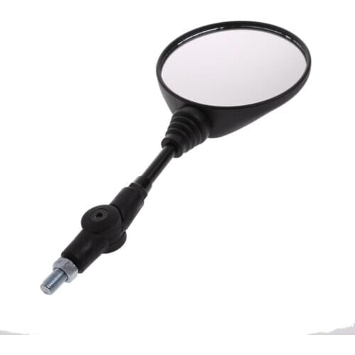 Universal Folding Motorcycle Side Rearview Mirror 10mm For Yamaha Honda