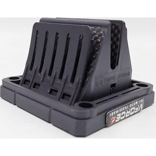 YZF350 YFZ 350 RZ350 YZ125 carbon fiber intake reed valve for Yamaha Banshee 350cc YZF RZ 350 RD 135 RX135 motorcycle ATV Quad