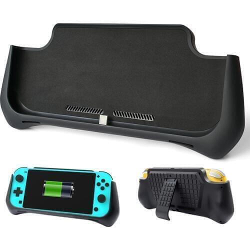 10 pcs Back Splint Charger -on Power Bank with Stand Grip for N-S for Switch Host Battery Expanded Capacity Battery Pack