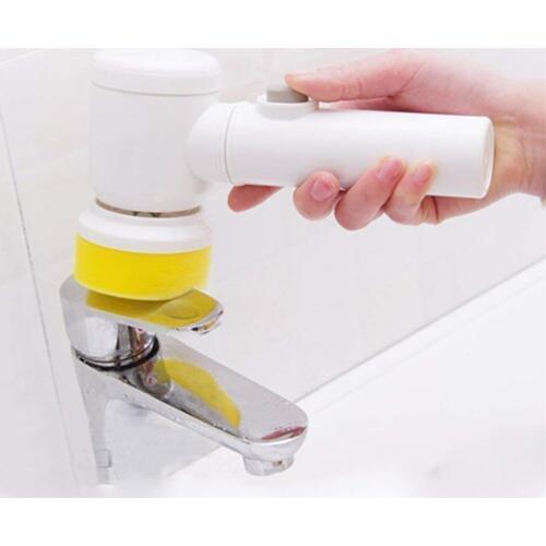 5 In 1 Multifunctional Magic Electric Cleaning Brush Bathroom Scrubber Kitchen Bathtub Pratical Cleaner Window Brush Cleaner
