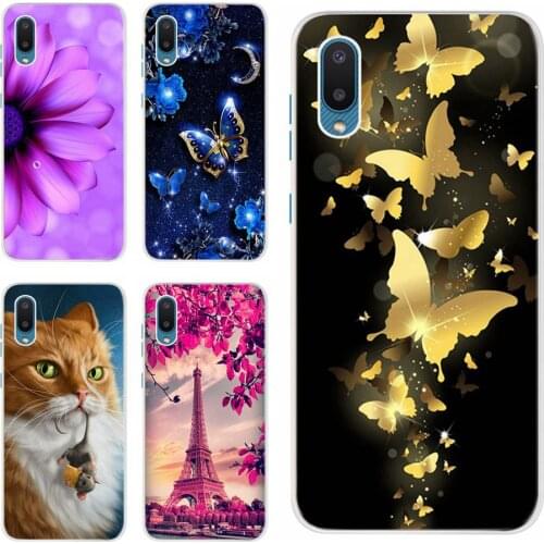For Samsung A02 Case A022F Soft Silicone Colorful Painted Back Cover For Samsung Galaxy A02 A 02 SM-A022F Phone Cases 6.5'' Bags