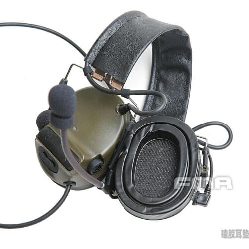 For COMTAC Peltor Headsets Earpiece Mat Soft Gel Ear Cushions Silicone Pad