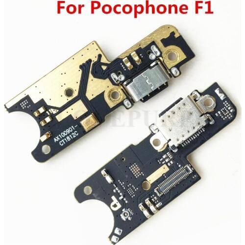 For Xiaomi Pocophone F1 USB Charging Port Dock Plug Socket Jack Connector Charge Board Flex Cable For mi F1