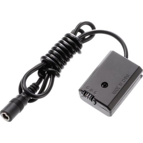 Fotga Dummy Battery Coupler Power adapter for DP500III DP30 V Mount Power Supply Sony A7 A7S A7R II A6300 A6500 NP-FW50
