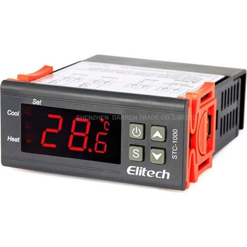 Stc-1000 Temperature Controller 10pc Thermostat Measuring Range -50-99 degree thermostat temperature