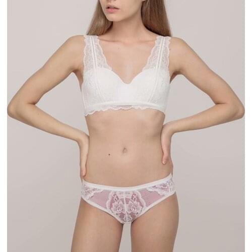 Corset Lace Underwear For Women Bodysuit Underwear Women Lingerie Sexy Push Up Seamless Exquisite Embroidered Bra Brief Sets