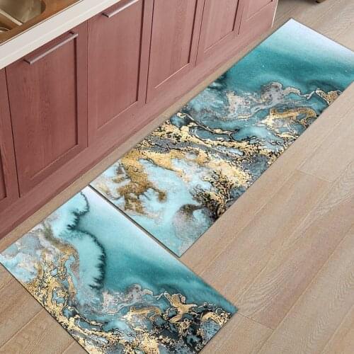Marble pattern geometric pattern Rug Kitchen mat Kitchen rug hallway carpet Bathroom rug Balcony Doormat floor mat Home Mat Mats