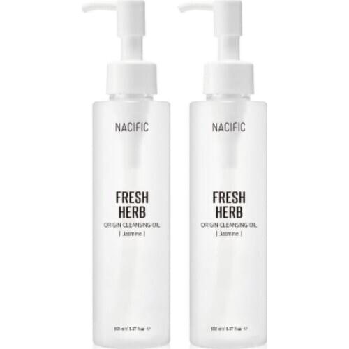 Nacific Official [Korea NO.1 Facial Cleansing Oil] - Fresh Herb Origin Cleansing Oil [1+1] (Skin, Face care, Korea cosmetic)