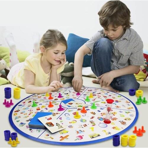Board Game Detectives Looking Chart Baby Plastic Puzzle Brain Training Kid Toys for Children Montessori Puzzle Education