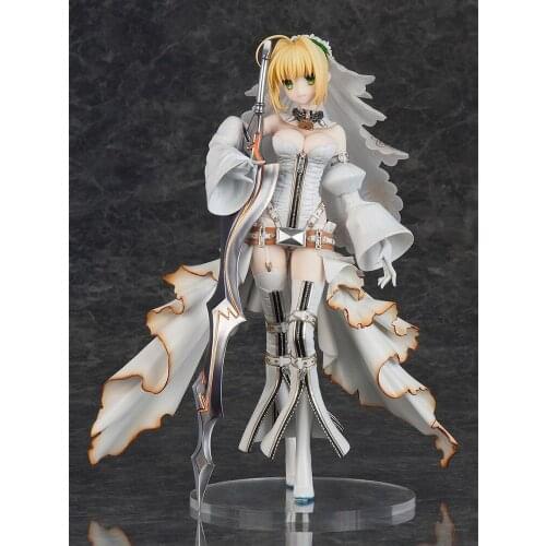 Flare Fate/Grand Order Saber Nero Claudius Bride PVC Action Figure Japanese Anime Figure Modle Toys Collectible Doll Gift