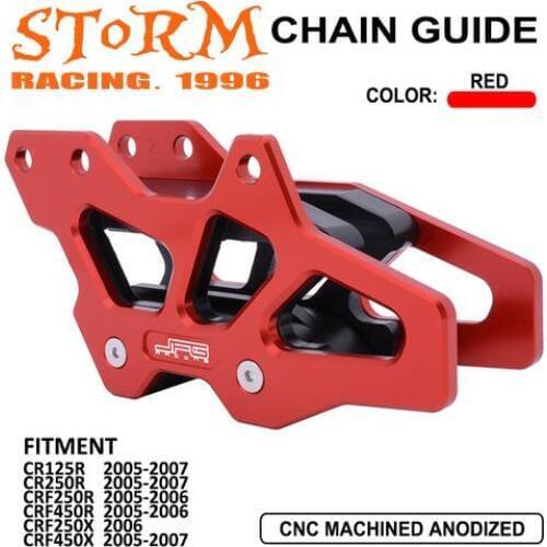 Motorcycle Rear Chain Guide Guard Slider For Honda CR125R CR250R CRF450X 2005-2007 CRF250R CRF450R 2005-2006 CRF250X 2006