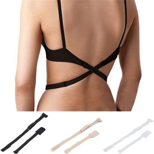 1pc Adjustable Extender Hook Low Back Backless Bra Strap Adapter Converter Fully Underwear Accessories