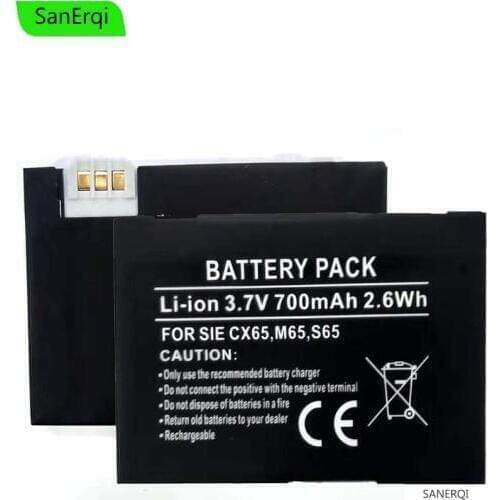 10pcs Battery for Sie mens CXI70,CXT65,CXT70,CXV65,CXV70,M65,M75,M8,S65,S65V,S66,S75,SK65,SP65 battery For BenQ-Siemens M81