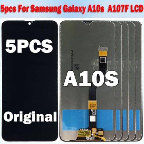 5PCS Original AMOLED LCD For Samsung galaxy A10s lcd Screen A107/DS A107F A107FD A107M Display with Touch Screen Digitizer