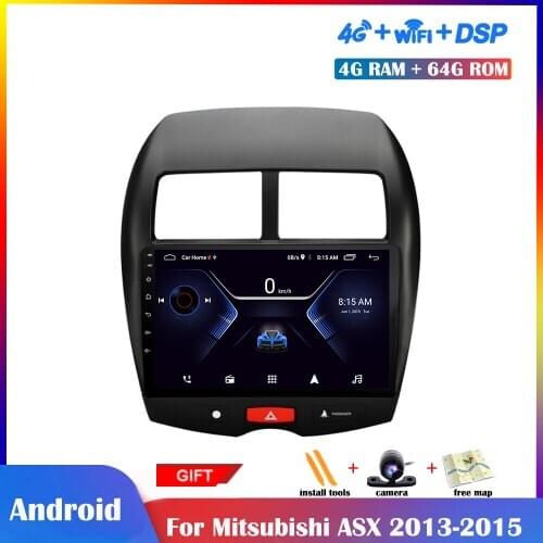 9 inch Android Multimedia Player For Mitsubishi ASX 2013-2015 Car Radio Stereo Navigation DSP IPS Touch Screen Wifi Bluetooth