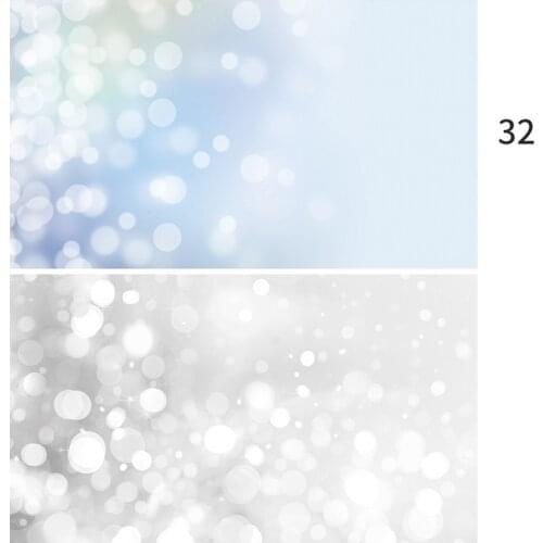 White Bubble Shining Bright Dot Two Sided Background, Suitable For Birthday Party, Wedding, Studio And Other Daily Shooting