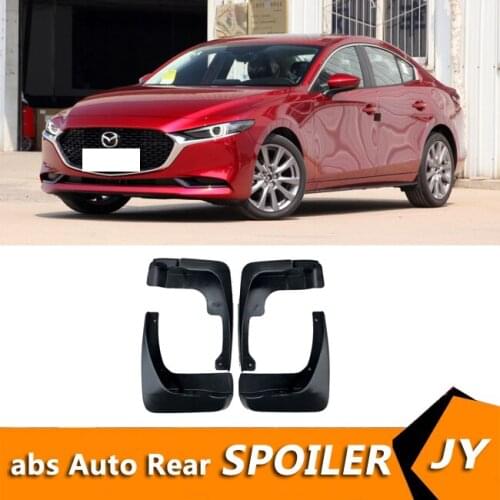 For MAZDA 3 2020 Mudflaps Splash Guards Front With the color and rear Mud Flap Mudguards Fender Modified special