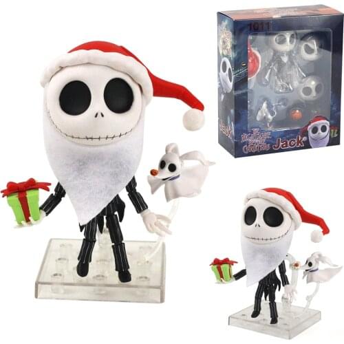 12cm The Nightmare Before Christmas Jack 1011 Statue PVC Action Figure Collection Model Toys