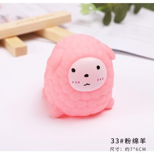 Squeeze Toy Scented Stress Relief for Kid Fun Gift ToyJumbo Kawaii Popcorn Fries Panda Squishy Cake Deer Milk Squeeze Toys Slow