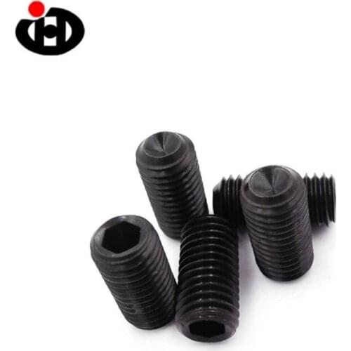 JINGHONG M12*10/12/16/20/25/30/35 GR 12.9 DIN916 Hexagon Socket Set Screws With Cup Point