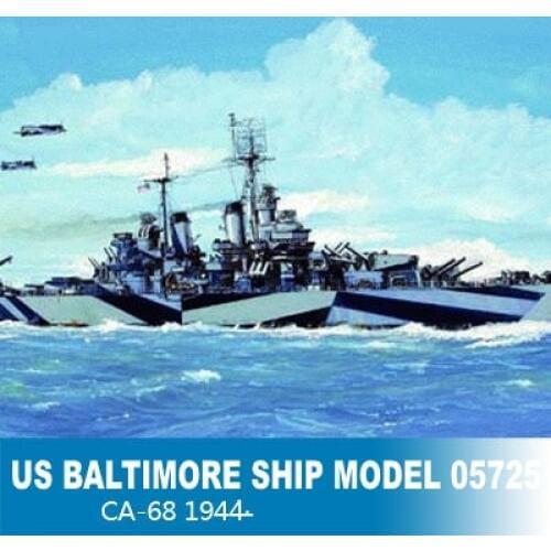 1:700 Scale Ship Model US BALTIMORE Ship Assembly Model kits 05725 Famous Boat Model Builing Kits 05725