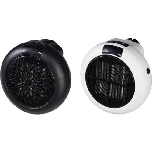 900W Mini Warm Air Blower Wall-Outlet Portable Heater LED Display Silent Remote Fast Heating Warmer Fan