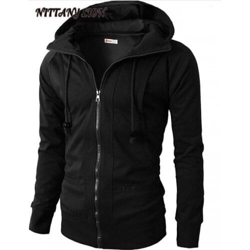 2021 Autumn Mens Hoodie Solid Color Hooded Daily Basic Zipper Hoodies Jacket Sweatshirts Long Sleeve Wine Army Green Light Gray