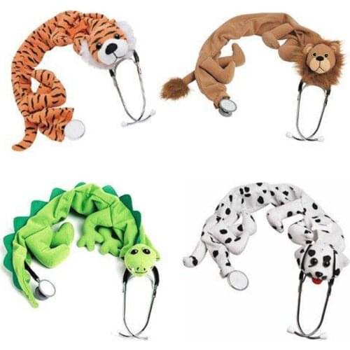 New Wholesale Plush cartoon cute stethoscope wrapped sheath, protective cover coat