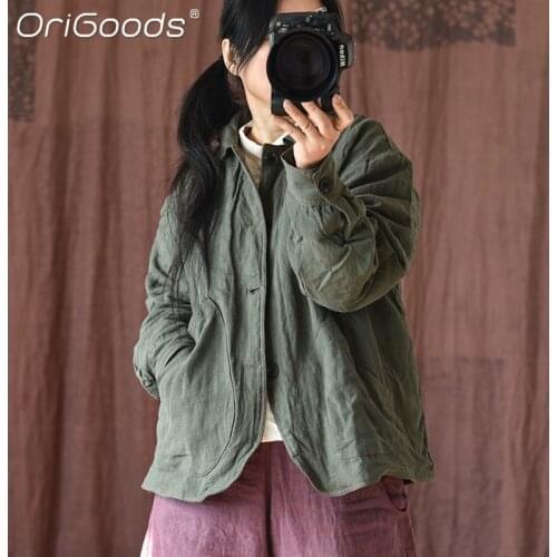 Женские стильные куртки ORIGOODS China At AliExpress