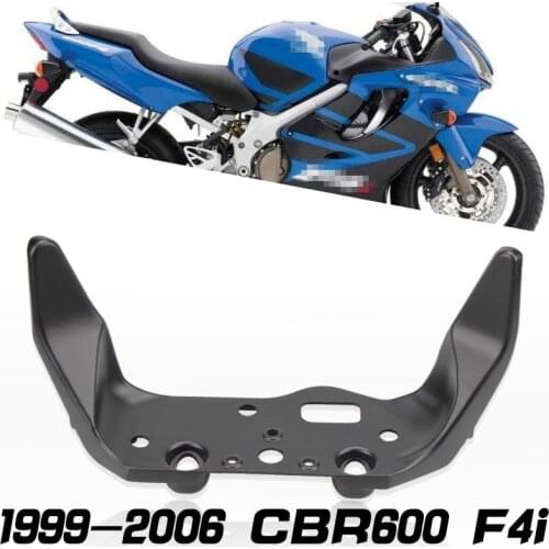 Front Headlight Bracket Motorcycle Parts For Honda 99-06 CBR 600 F4 F4i Upper Fairing Stay 1999 2000 2001 2002 2003 2004-2006