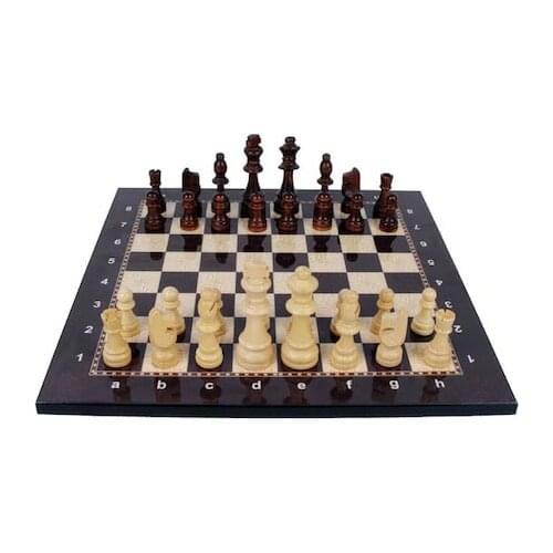 Luxury chess set wood shape medieval chess high quality chess board track magnetic board game figure sets szachy