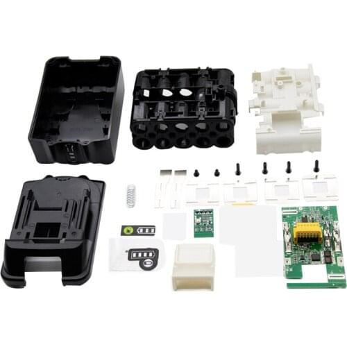 High Hardness Sticker Label House Fit for BL1890 Li-ion Battery Case Charging Protection Circuit Board Shell