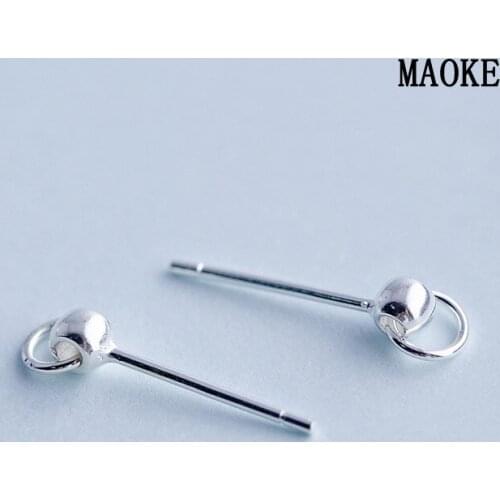 Promotions S925 Sterling SV Stud Earrings Stud Earrings Simple Stud Earing Studs Fashion Jewelry for Womens Fashion Gifts