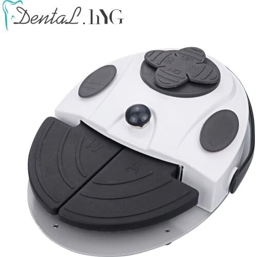 1pc Dental Unit Chair Function Foot Pedal Switch Luxury Multifunction Foot Control Switch Dental Chair Spare Parts Accessories