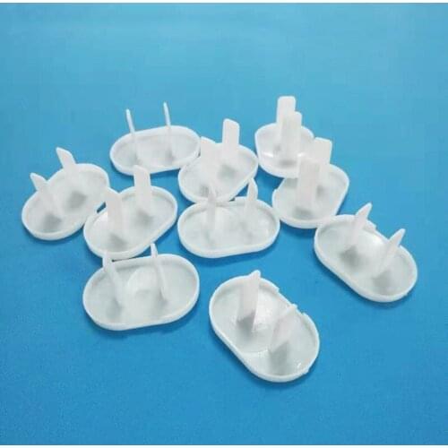10 Pcs New Creative Power Socket Protector Cover Cap Anti Electric Shock Mother Kids Child Safety Equipment Double Security