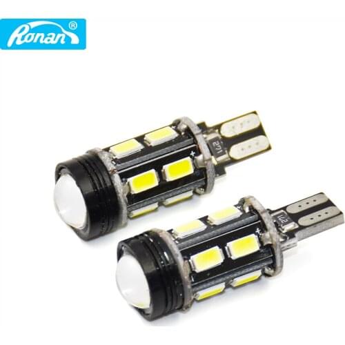 2pcs New T15-5630-11smd w16w high power stop light reverse light decoding stop lamp bulb canbus