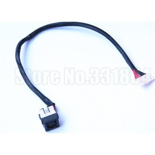 AC DC Power Socket Jack Port With Cable for DELL VOSTRO 3400 3500 V3400 V3500